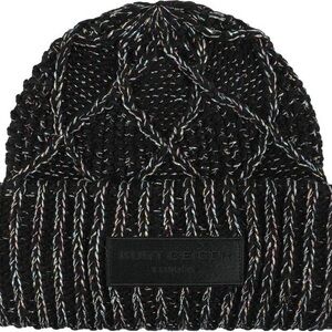 Kurt Geiger Metallic Cable Knit Beanie
Kurt Geiger London